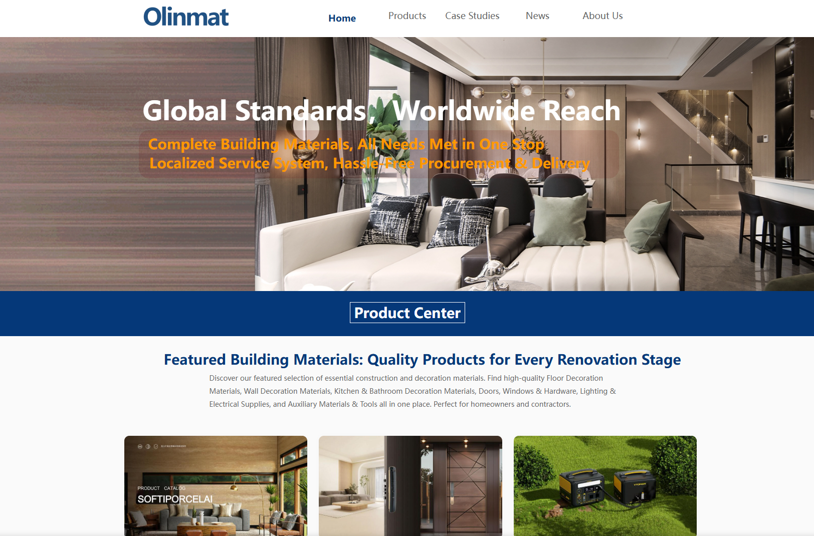 入站营销顾问工作室客户案例-olinmat.com外贸独立站截图